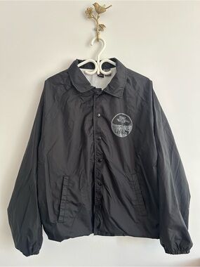 HURLEY Rockstar Energy Drink TASTE OF CHAOS Windbreaker Snap Up Jacket